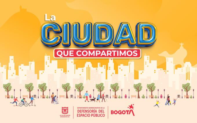 ‘La Ciudad que Compartimos’, campaña que visibilizará los nuevos espacios públicos de Bogotá