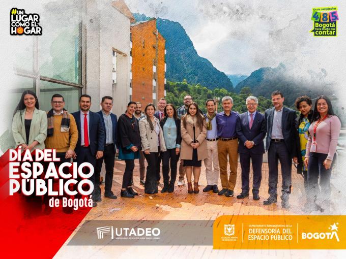 El Dadep y la Universidad Jorge Tadeo Lozano, consolidan esfuerzos para trabajar por el espacio público de Bogotá 