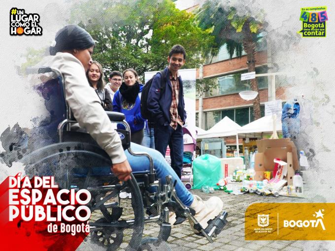 Comienza la Semana de la Política Pública del Espacio Público, con una experiencia social en las calles de Bogotá