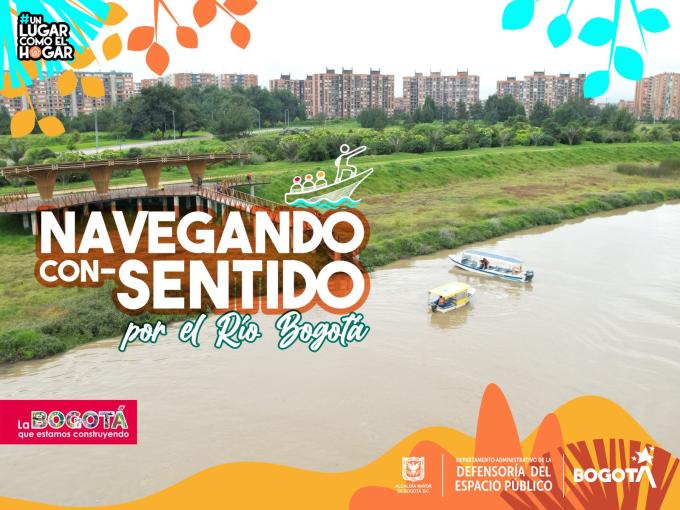 Inscríbete en ‘Navegando Con-Sentido’, y descubre el Río Bogotá, un espacio público natural de la capital
