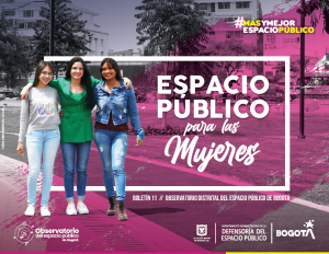 Boletín 11 Espacio Público para las Mujeres