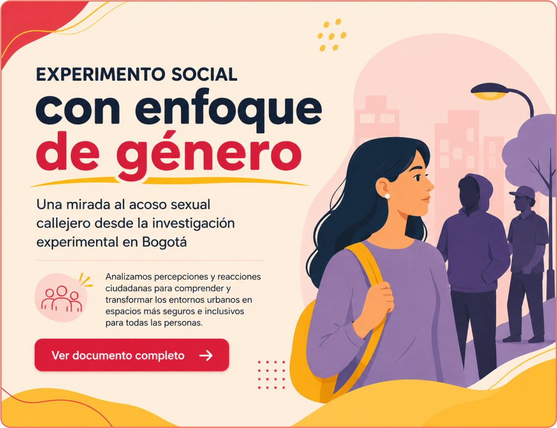 Experimentos social con enfoque de genero