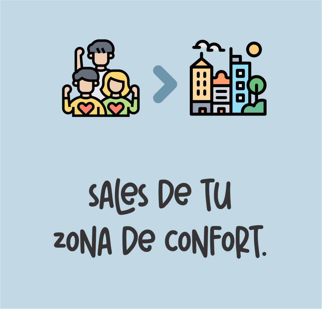 Sales de tu zona de confort
