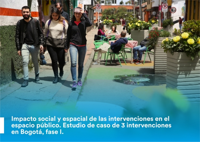Impacto social y espacial de las intervenciones en espacio público. Estudio de caso de tres intervenciones en Bogotá.