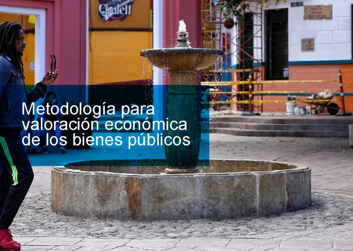 Metodología para valoración económica de los bienes públicos que se encuentran dentro del inventario del espacio público del distrito capital.