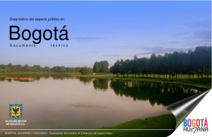 Diagnóstico del espacio público en Bogotá. Documento técnico.