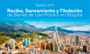 Boletín N° 5: Recibo, Saneamiento y Titulación