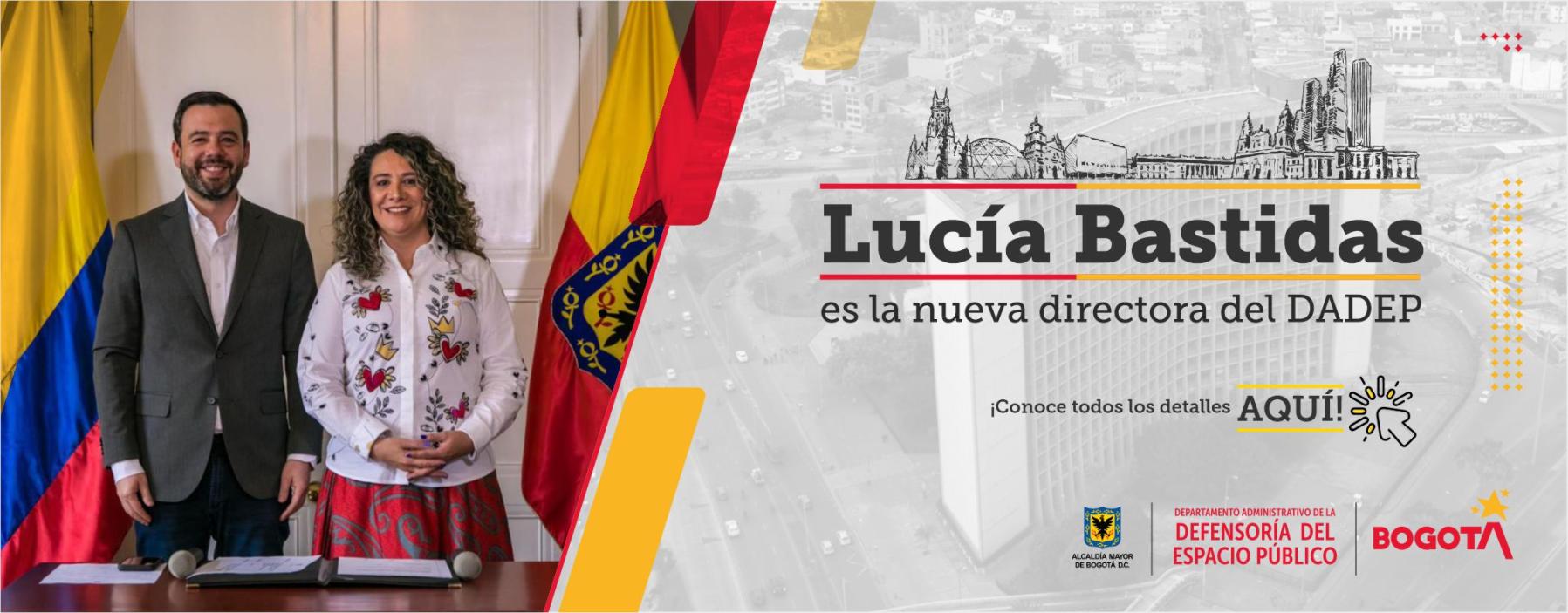 Lucía Bastidas es la nueva directora del DADEP