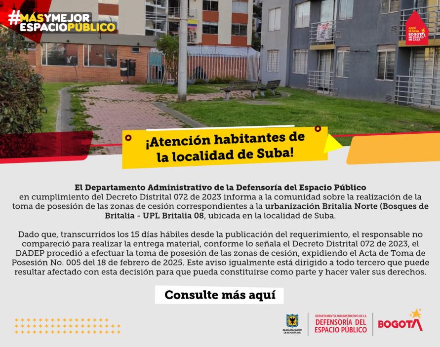 AVISO BRITALIA NORTE